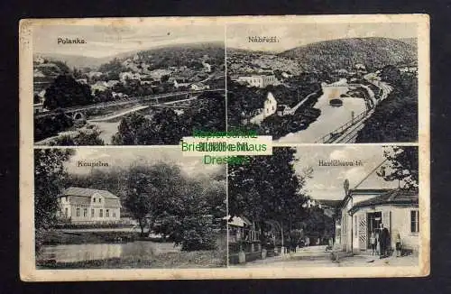 124494 AK Bilovice nad Svitavou Bilowitz 1927 Koupelna Havlikova tr. Nabrezi Bad