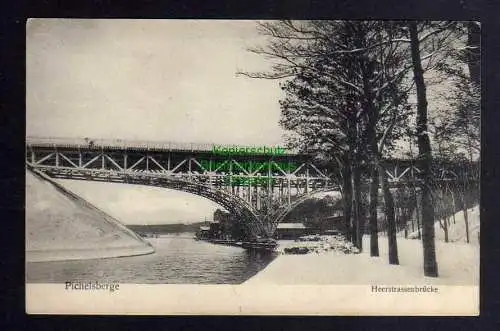 124444 AK Pichelsberge 1910 Heerstrasssenbrücke Berlin Westend Charlottenburg