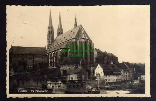 124390 AK Görlitz 1935 Fotokarte Peterskirche