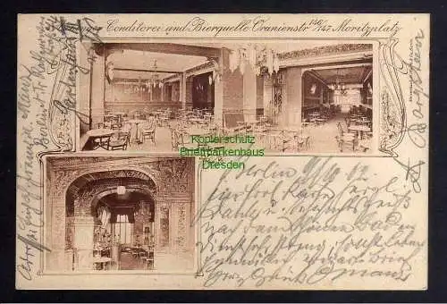 123464 AK Berlin Moritzplatz 1902 Conditrei Aschinger Bierquelle Oranienstr. 146