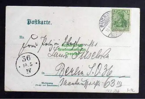 123546 AK Bukow Märkische Schweiz 1904