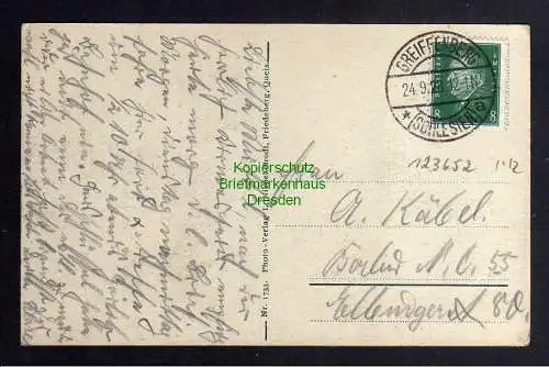 123652 AK Greiffenstein im Isergebirge Burghof Burgtor Brunnenhof 1928