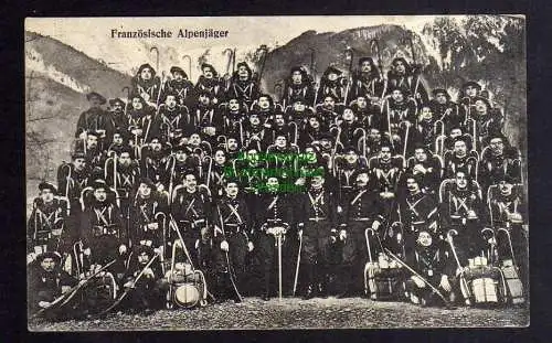 122711 AK Französische Alpenjäger 1915 Frankreich