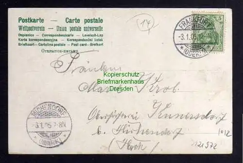 121972 AK Frankfurt Oder 1905 Kaserne des Leib-garte Regiments No. 8