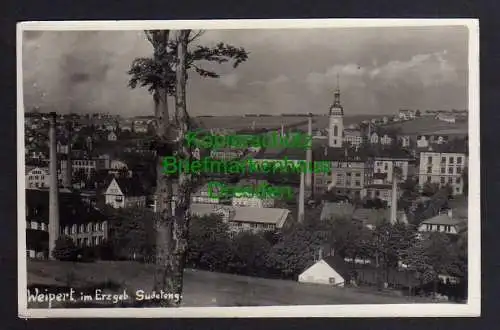 121039 AK Weipert Erzgebirge Sudetengau Fotokarte 1941 Vejprty