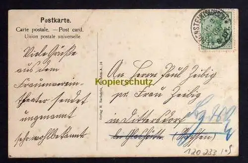 120233 AK Liebenau bei Lauenstein 1909 Thiemes Gasthof Geisingberg