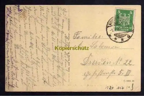 120117 AK Karpacz Krummhübel 1925 Gasthaus zur Goldenen Aussicht Wolfshau