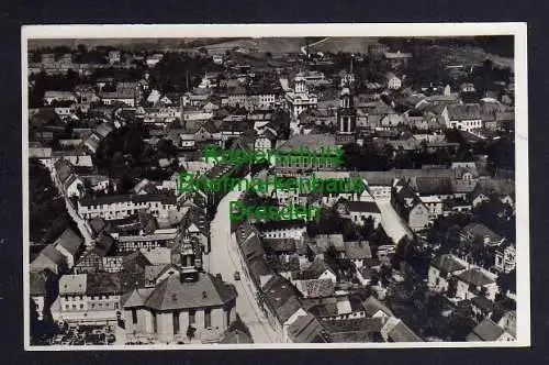 120583 AK Zeulenroda Fotokarte 1934 Fliegeraufnahme Brockhaus Luftbild