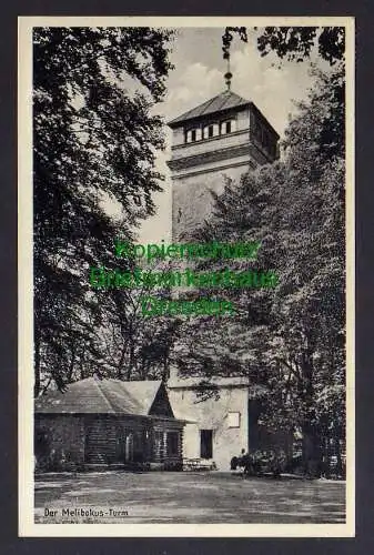 120829 AK Melibokus Odenwald Zwingenberg Hessen 1932 Aussichtsturm Turm