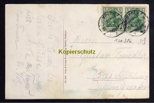 120386 AK Wimpfen am Berg von Osten 1914