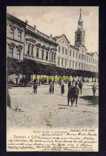 120323 AK Kolin 1901 Gymnasium Uverni banka a gymnasium