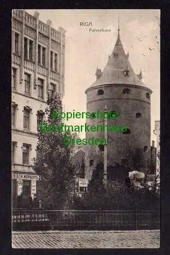 119642 AK Riga Lettland Pulverturm 1916 Feldpost