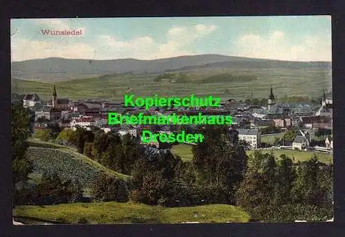 118808 AK Wunsiedel Panorama 1910