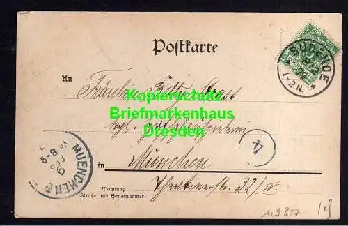 119307 AK Berlin 1899 Humboldthafen Schiffe Gasspeicher ???