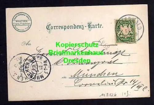 119126 AK Scharnitz Tirol 1902 Hotel Pension Goldener Adler