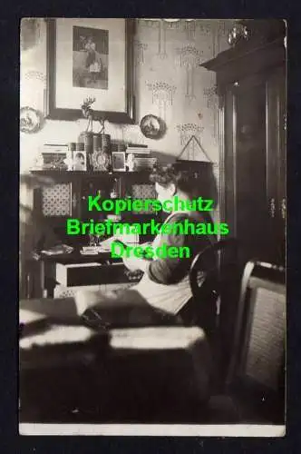 118894 AK Aeschach Lindau Bodensee 1915 Wohnung Innenansicht