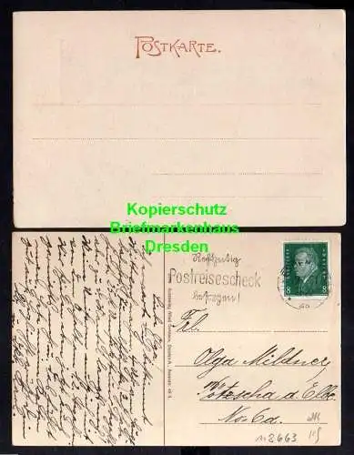 118663 2 AK Dresden Garnison Kirche Albertstadt um 1905 und 1931