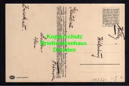 119221 AK Wona Landkarten Karte 872 Glauchau Lichtenstein Callnberg Hohenstein E