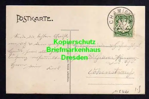 118621 AK Cham Oberpfalz 1910 Redemptoristenkirche Kloster