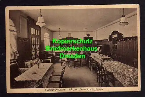 118306 AK Grünau bei Leutenberg Thür. Gasthof um 1920 Bes. Herwart Kacholdt