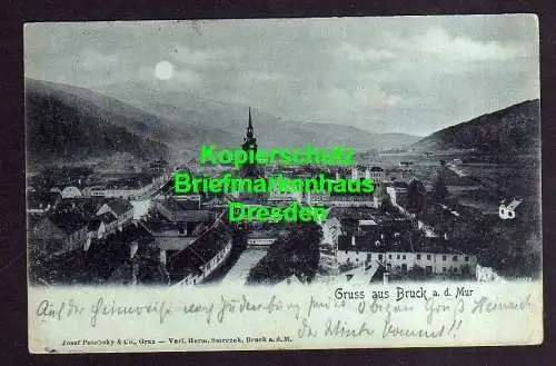 118011 AK Bruck an der Mur Steiermark 1901