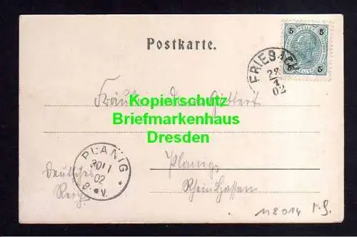 118014 AK Friesach Kärnten 1902 nach Planig Rheinhessen