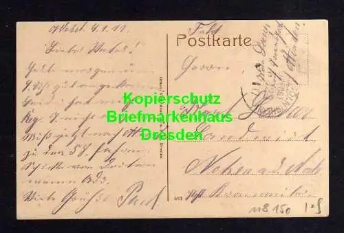 118150 AK Wesel 1917 Kaiser Platz Geschäft Flügel Pianos Gerhard Adam