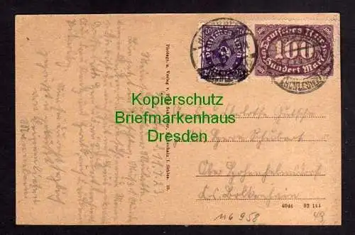 116958 AK Domanow Thomasdorf Windmühle Mole Kirche Warenhandlung 1923