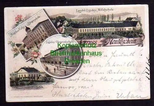 117335 AK Nový Jičín Neu Titschein Neutitschein Litho 1897 Meierei Bürgerschule