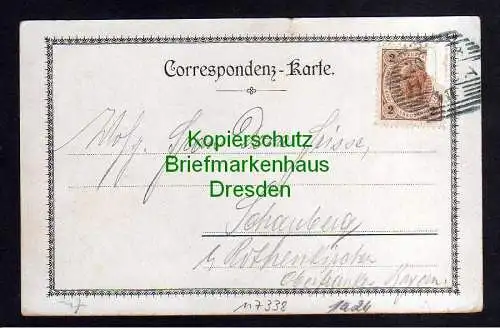 117338 AK Politz Litho 1898 Horni Police Oberpolitz Wenzel Hocke Geburtshaus Neu