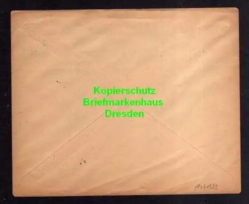 116133 Privatpost Hansa Dresden 1889 Ganzsache Berthold & Kaspar an (Uhrmacher)