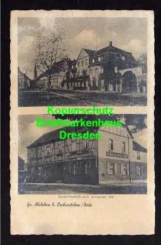 116046 AK Gr. Alsleben b. Oschersleben Bode um 1935 Gasthaus Gastwirtschaft zum