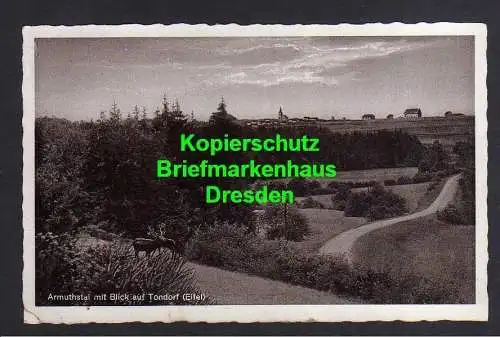 114900 AK Tondorf Eifel Armuthstal Gasthaus zur Post 1939