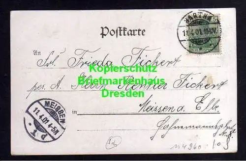 114960 AK Hartha i. Sa. Marktplatz 1901