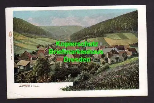 114591 AK Lonau Harz um 1905 Panorama