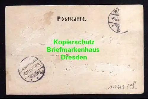 114619 AK Wurzen Wettiner Platz 1900