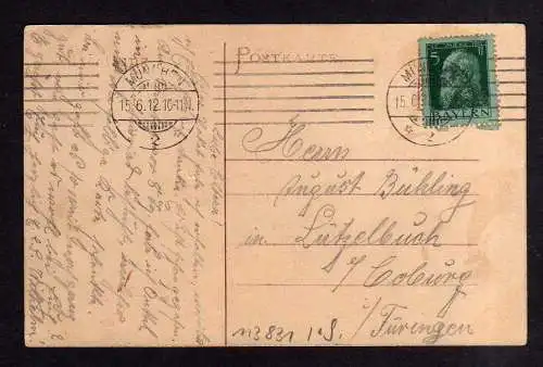 113831 AK Bayern 1912 Garde Regiment Königl. Bayr. Inf. Regt. 11. Comp. selbstge