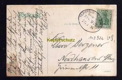 113922 AK Salzwedel 1914 Gasthof zum deutschen Kaiser Rathausturm Burgstraße Kna