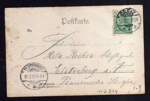 112914 AK Greiz 1902 Jäger Jagd Katzen Fotokarte Fotomontage