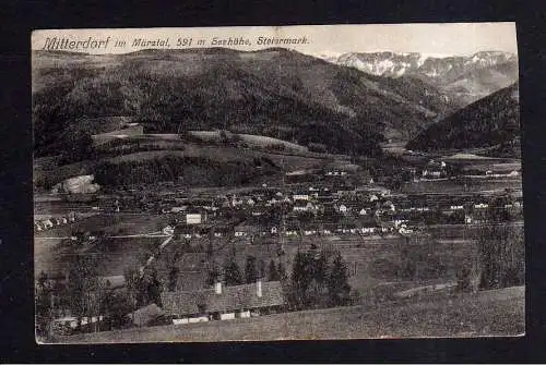 113214 AK Mitterdorf im Mürztal Steiermark 1925