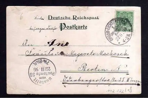 112122 AK Groß Lichterfelde Berlin Vorläufer 1898 Rathaus Dorfkirche