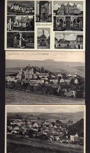 111695 3 AK Albendorf Bez. Breslau 1906 Inneres der Kirche Calvarienberg Mariens