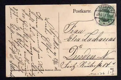 110176 AK Jocketa Pöhl Vogtland Villenkolonie 1911