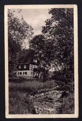 110180 AK Osterzgebirge Die Putzmühle im Poebel Tal  Zinnwald 1934