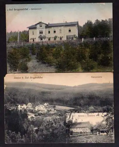 110171 2 AK Zwiesel bei Bad Berggieshübel Restaurant zur Zwieselmühle 1911 Betle