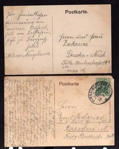 110171 2 AK Zwiesel bei Bad Berggieshübel Restaurant zur Zwieselmühle 1911 Betle