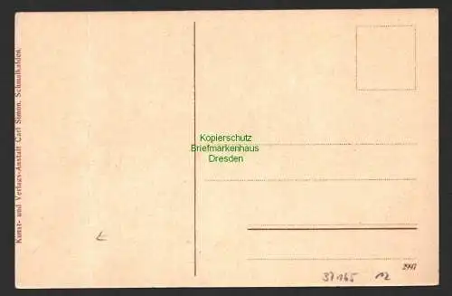 37165 AK Arnstadt i. Thüringen Villa Schreiber Lohmühle um 1910