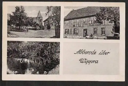 27087 AK Abberode über Wippra Geschäftshaus Gasthaus