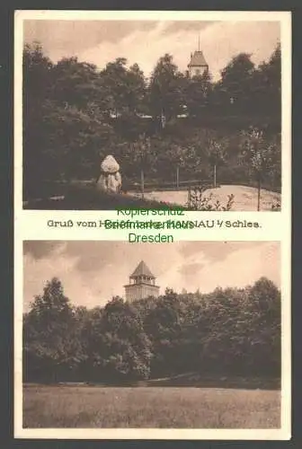 142093 AK Haynau in Schlesien Chojnow Gru0 vom Hopfenberg 1929