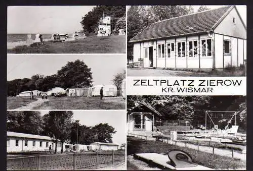 75281 AK Zeltplatz Zierow Kreis Wismar Spielplatz Konsum Vekaufsstelle